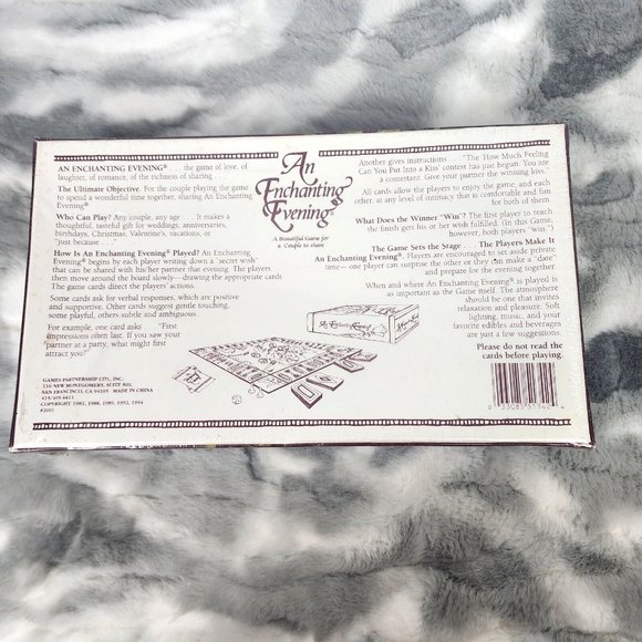 An Enchanting Evening Board Game for Couples Love Marriage 1994 - New & Sealed - Picture 2 of 5
